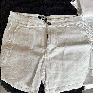 Men's white shorts